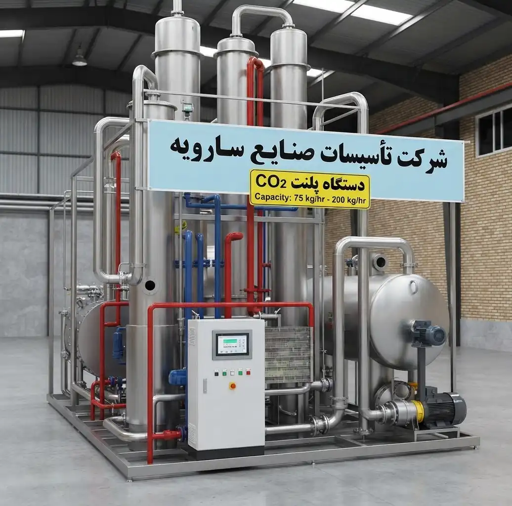 پلنت (واحد) تولید دی‌اکسید کربن (CO2)